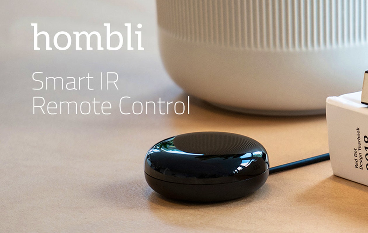 Hombli Smart IR Remote Control in een zwarte kleur!