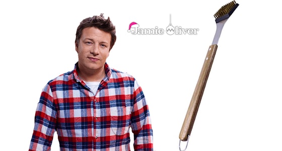 Een Jamie Oliver schoonmaakborstels BBQ Brush!