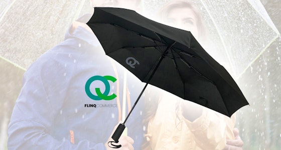 Trotseer zware stormen en regenbuien met deze stormparaplu van FlinQ!