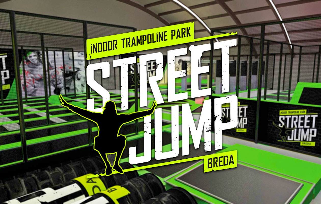 2 tickets voor 1 uur jumpen bij indoor trampolinepark Street Jump Breda!