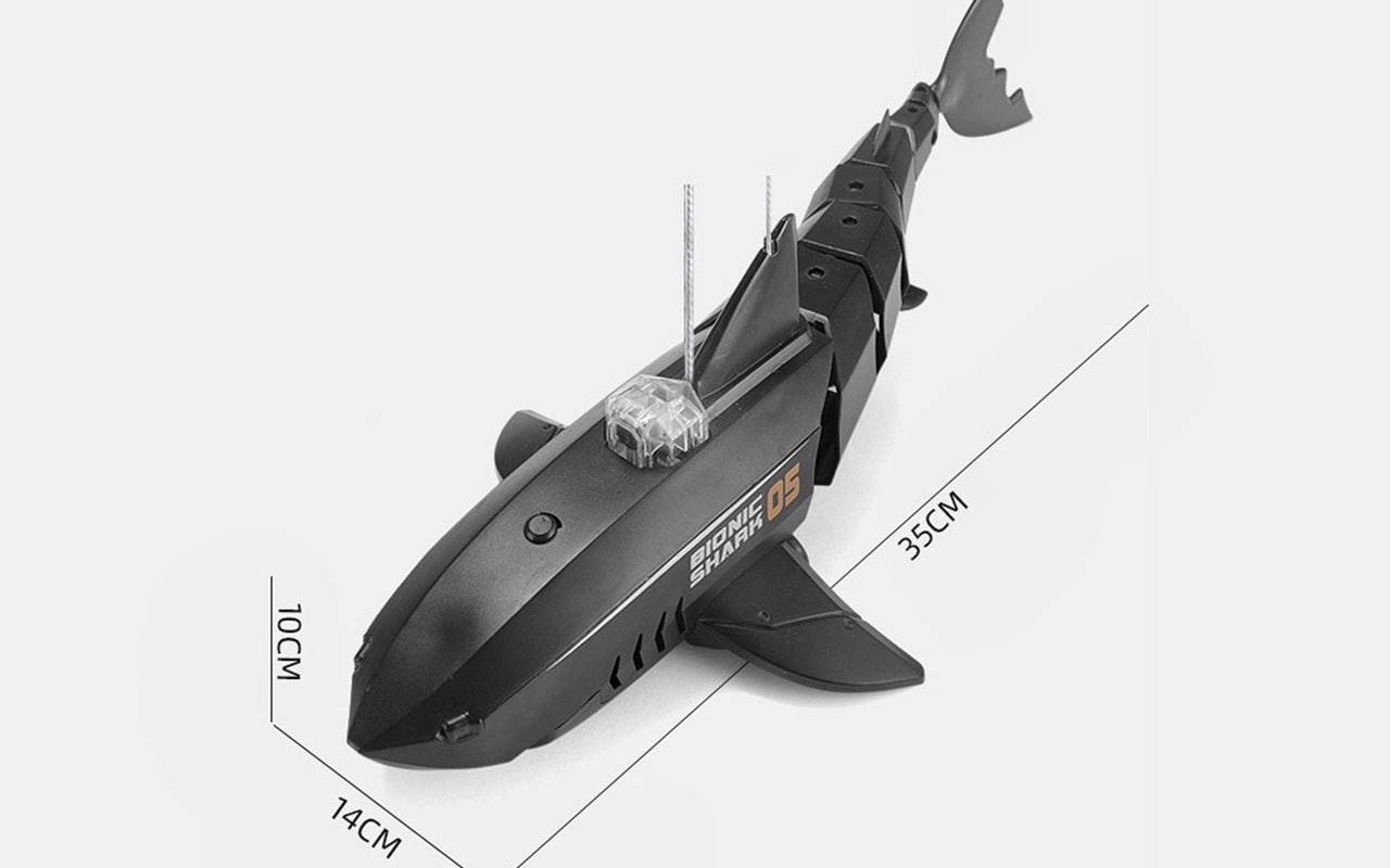 Een iTeck bestuurbare haai met camera RC Boot!