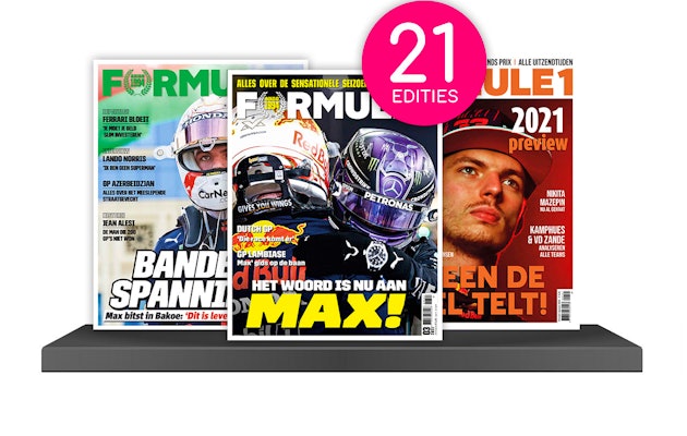 Geniet van 21x Formule 1; Hét Formule 1-blad van Nederland