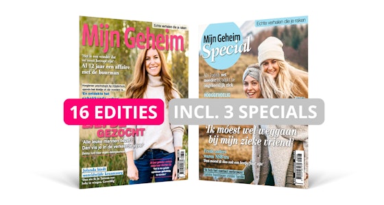 16 edities van tijdschrift Mijn Geheim incl. 3 specials!