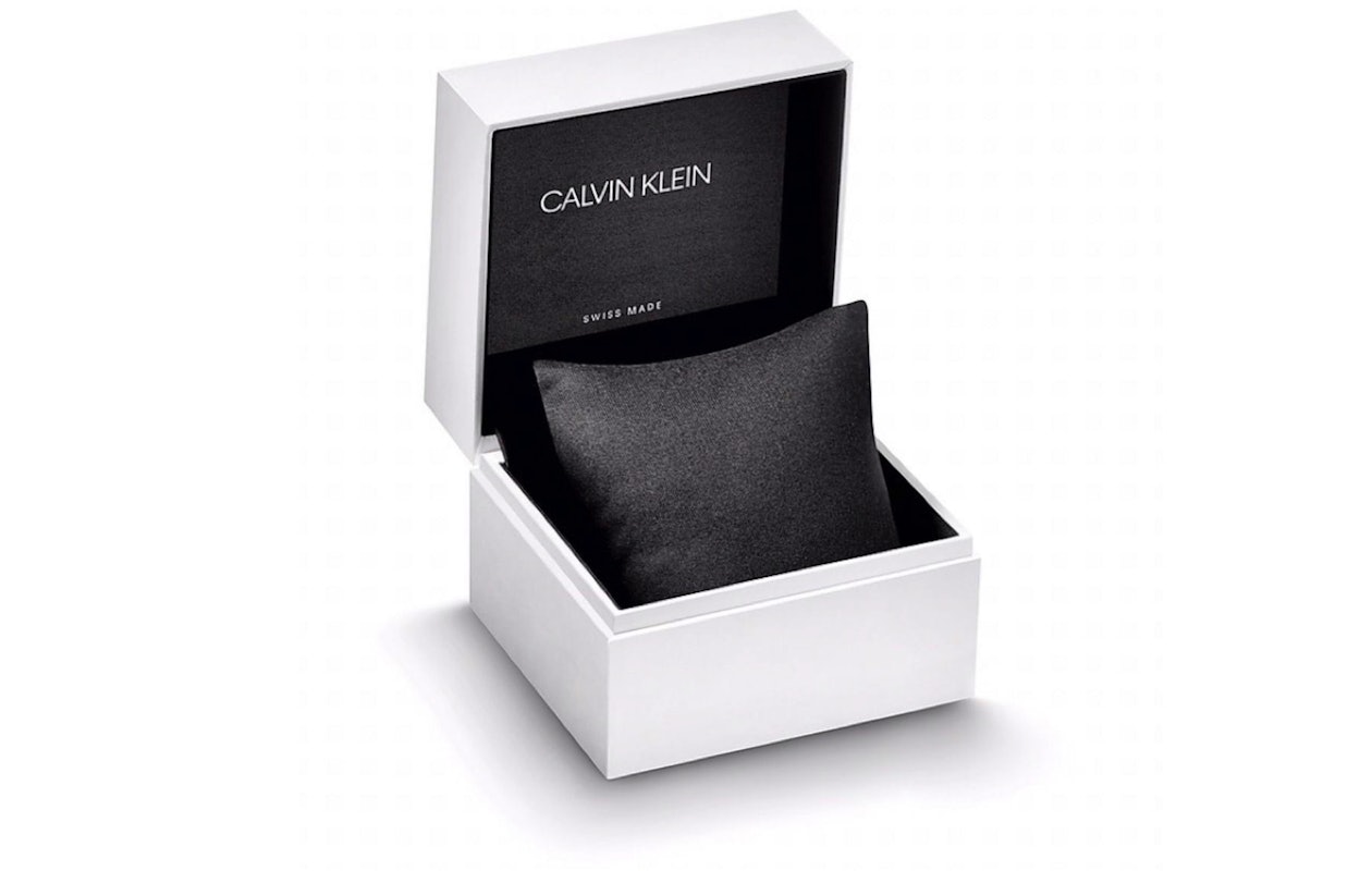 Zilveren Calvin Klein Class Swiss Made dameshorloge K5U2S146!