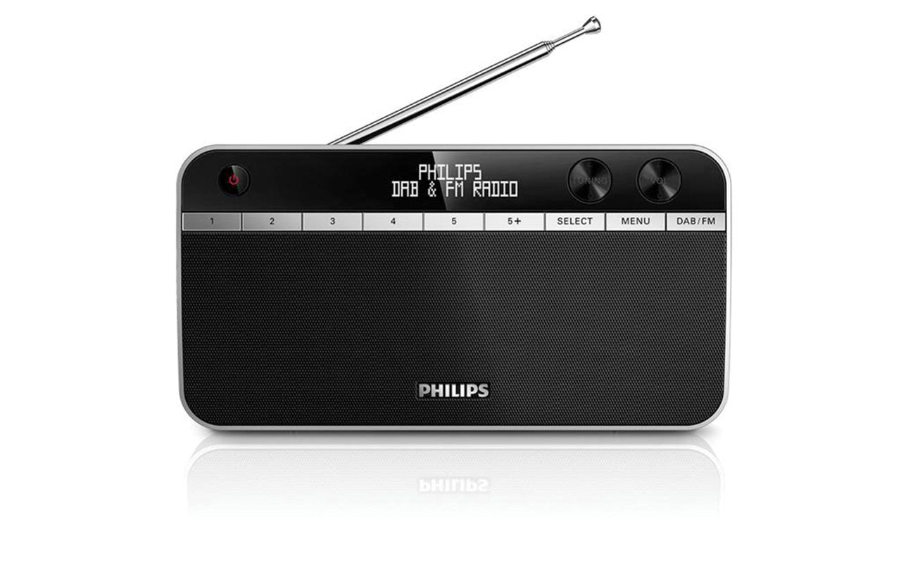 Mooie draagbare radio met DAB+ van Philips!