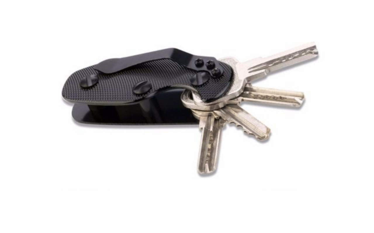 Al je sleutels compact bij elkaar met deze handige sleutelhouder!