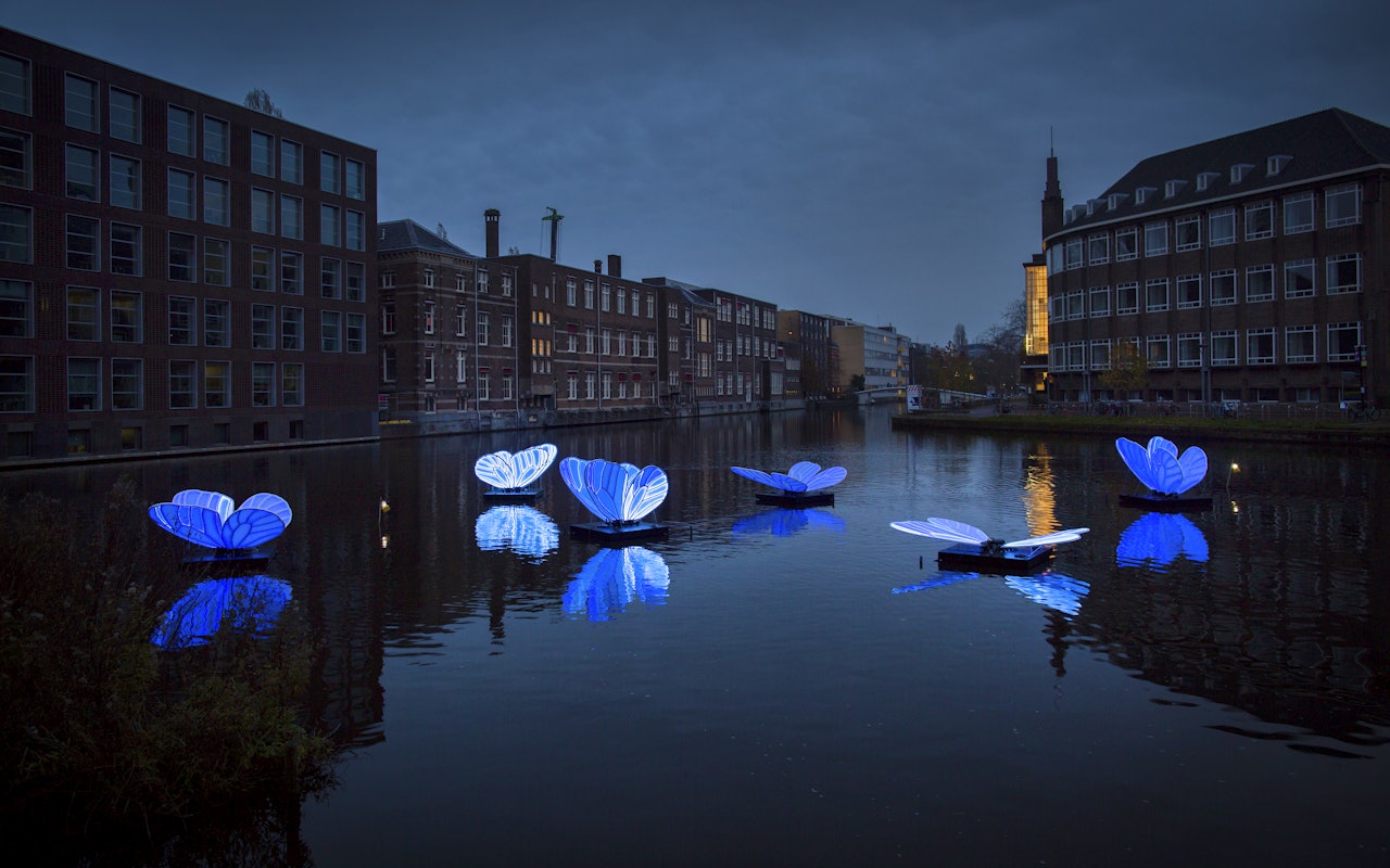 Rondvaart tijdens Amsterdam Light Festival met Amsterdam Boat Experience!