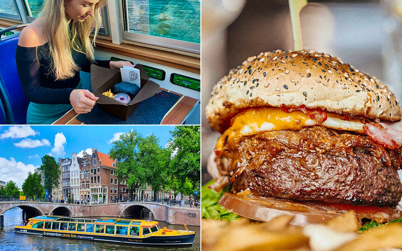 Een Burger Cruise door Amsterdam!