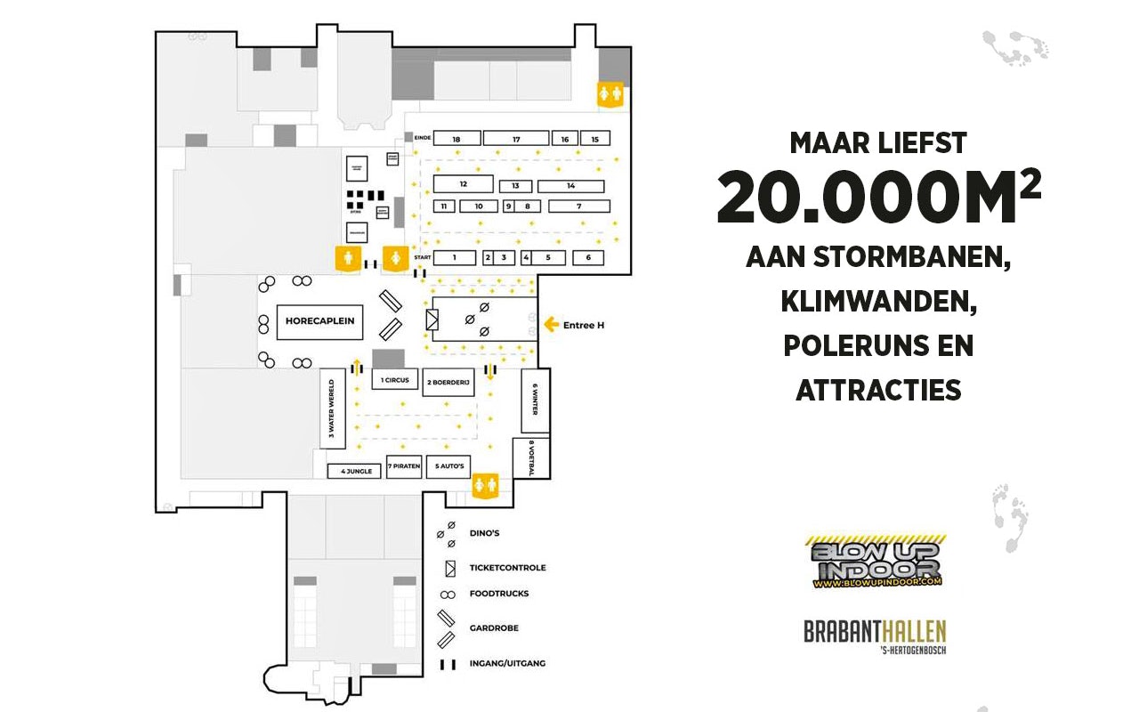 Blow Up Indoor XXL in ’s-Hertogenbosch vanaf 19 maart t/m 11 april 2021!