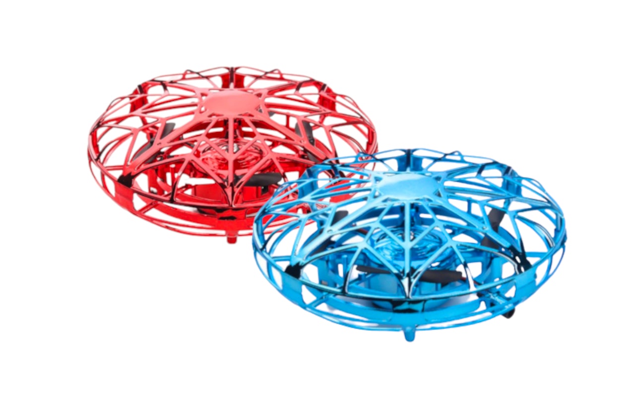 3-pack kinder ufo mini drone in het blauw of rood!