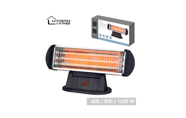 Urban Living – Quartz Heater – 3 Warmtestanden!