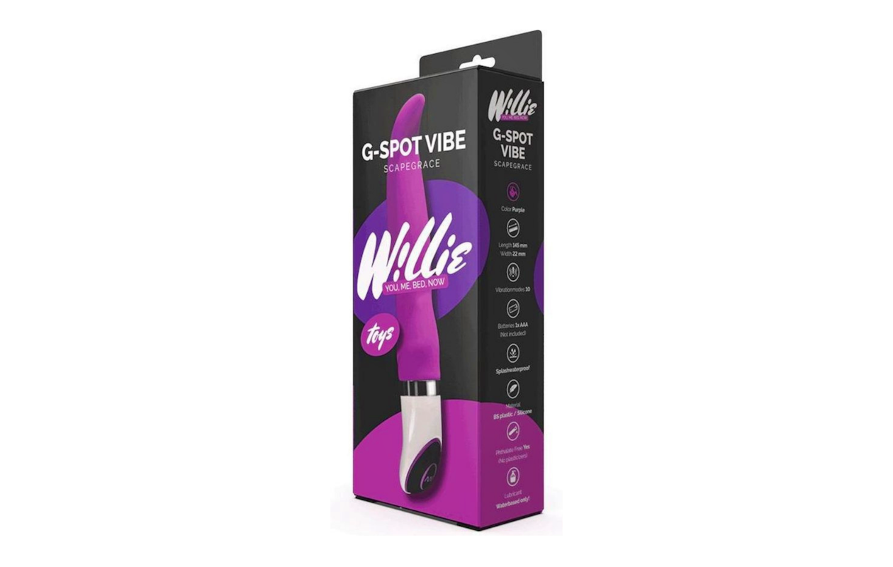 Willie Toys Scapegrace G-spot vibrator!