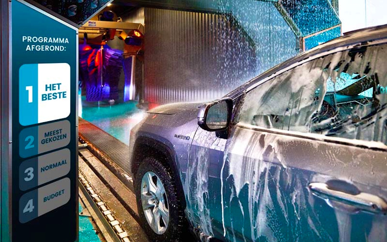 Laat je auto wassen met 'Het Beste' wasprogramma bij Carwash Rijen!