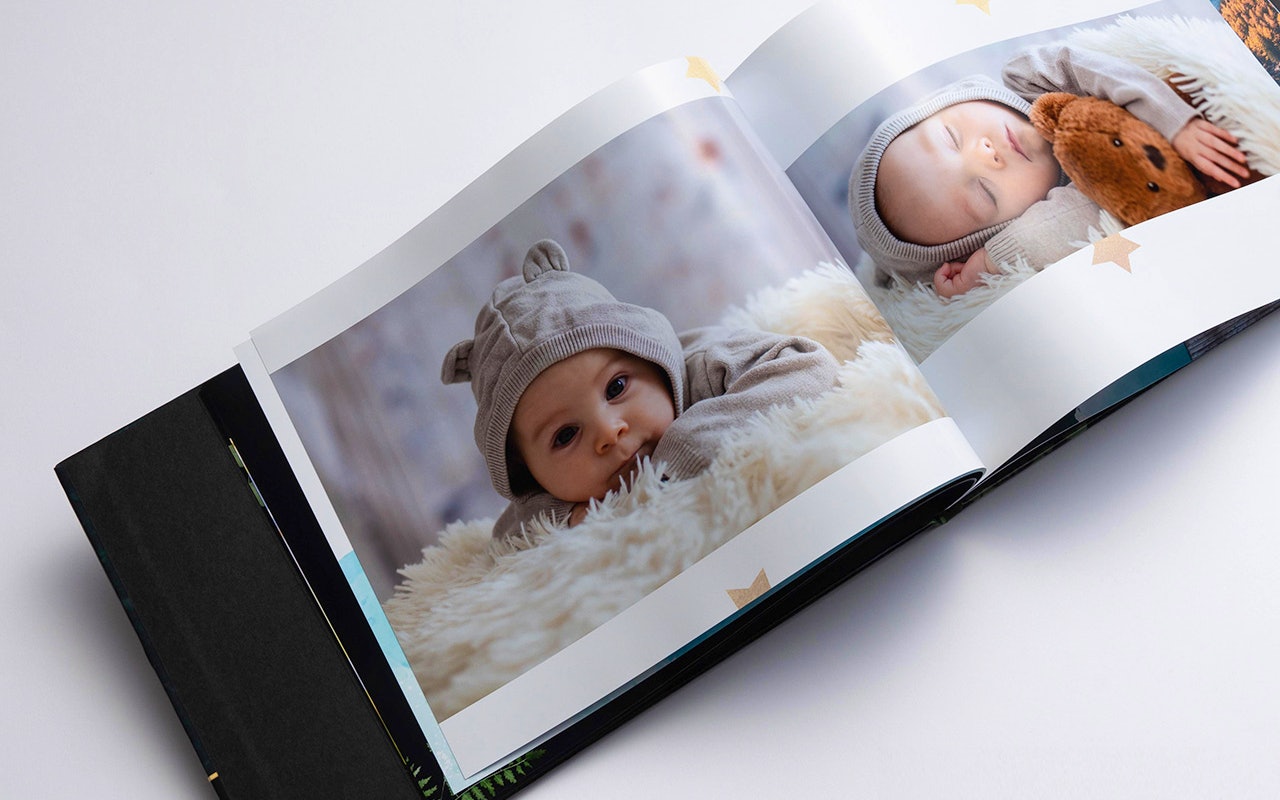 Fotoboek Klassiek A5 tot 32 pagina's met harde kaft van Colorland!