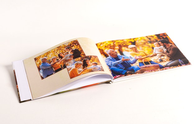 Fotoboek Klassiek A5 tot 40 pagina's met harde kaft van Colorland!