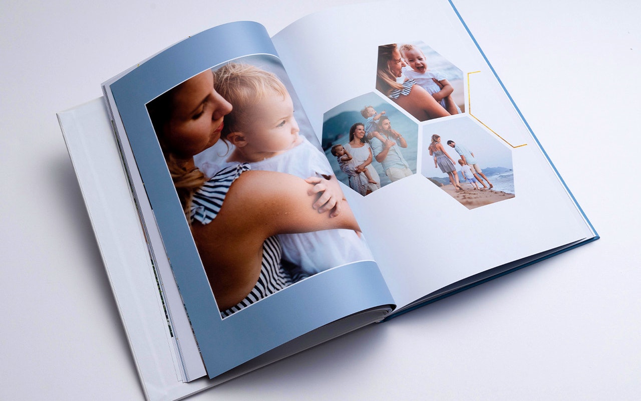 Fotoboek Klassiek A4 tot 100 pagina's met harde kaft van Colorland!