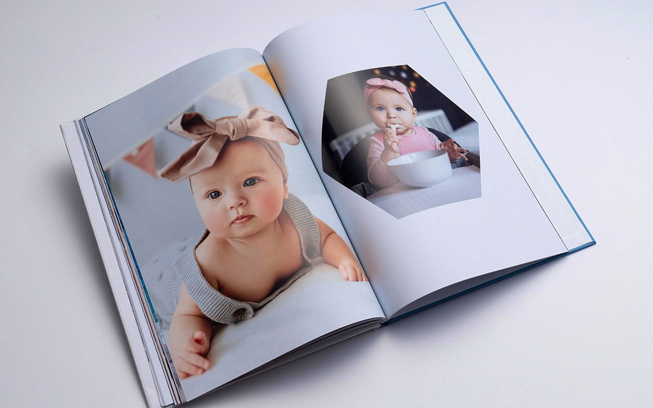 Fotoboek Klassiek A4 tot 100 pagina's met harde kaft van Colorland!