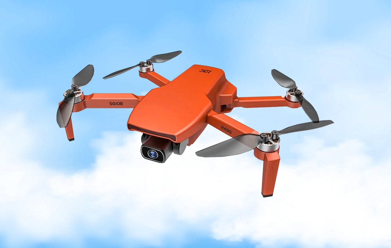Een iTeck SG108 drone met 4K HD camera met 50x zoom! 
