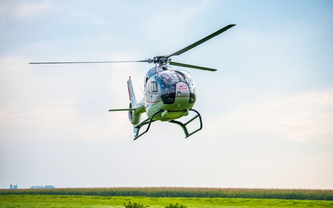 Een spectaculaire experience met een helikoptervlucht!