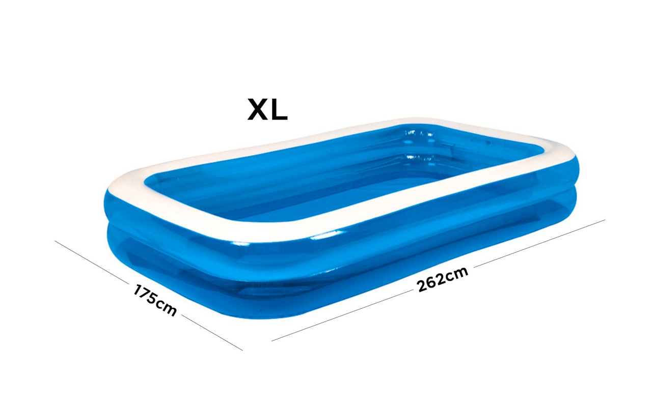 Verkoeling voor het gehele gezin met dit XL zwembad!