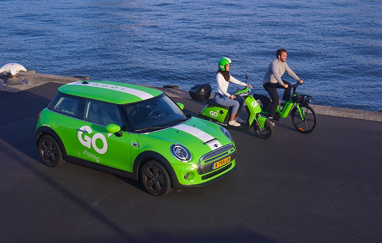 Dagpas - 10 ritten van 60 minuten E-bike rijden via GO sharing!