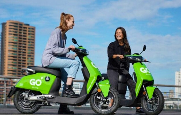 10x5 minuten e-scooter of 10x 6,3 minuten e-bike rijden via GO sharing!