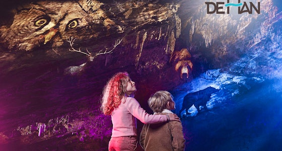 2 tickets voor Grotten van Han en Het Wildpark!