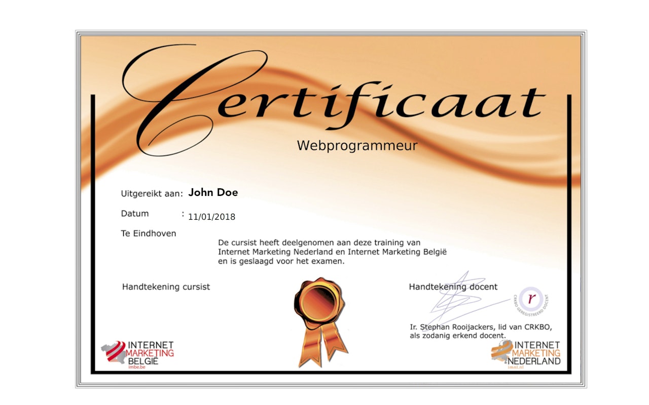Leer programmeren voor het web met deze cursus van InterPlein (met erkend certificaat)!