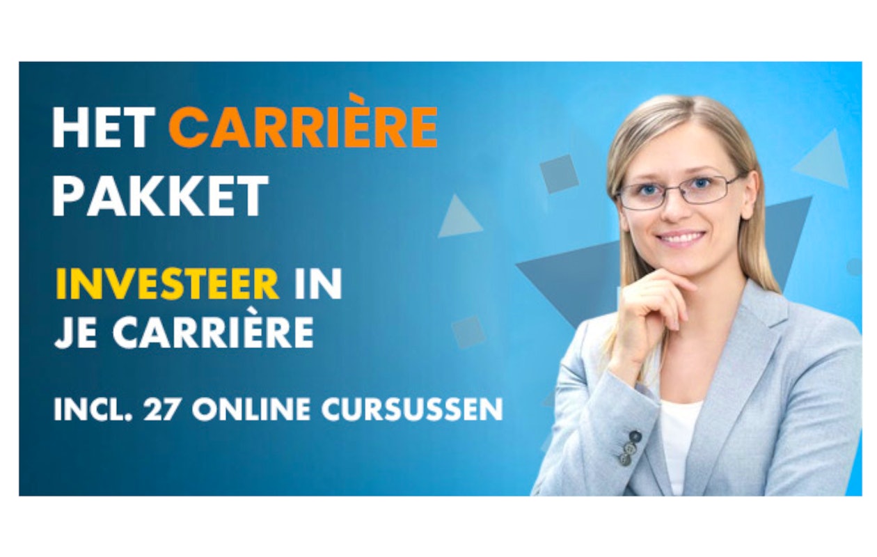 Investeer in je carrière met met deze online cursus: Het Carrière Pakket van Interplein!