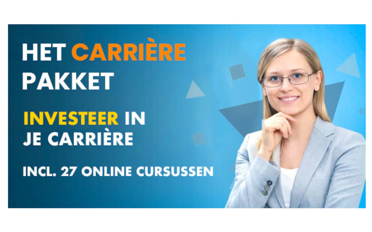 Investeer in je carrière met met deze online cursus: Het Carrière Pakket van Interplein!