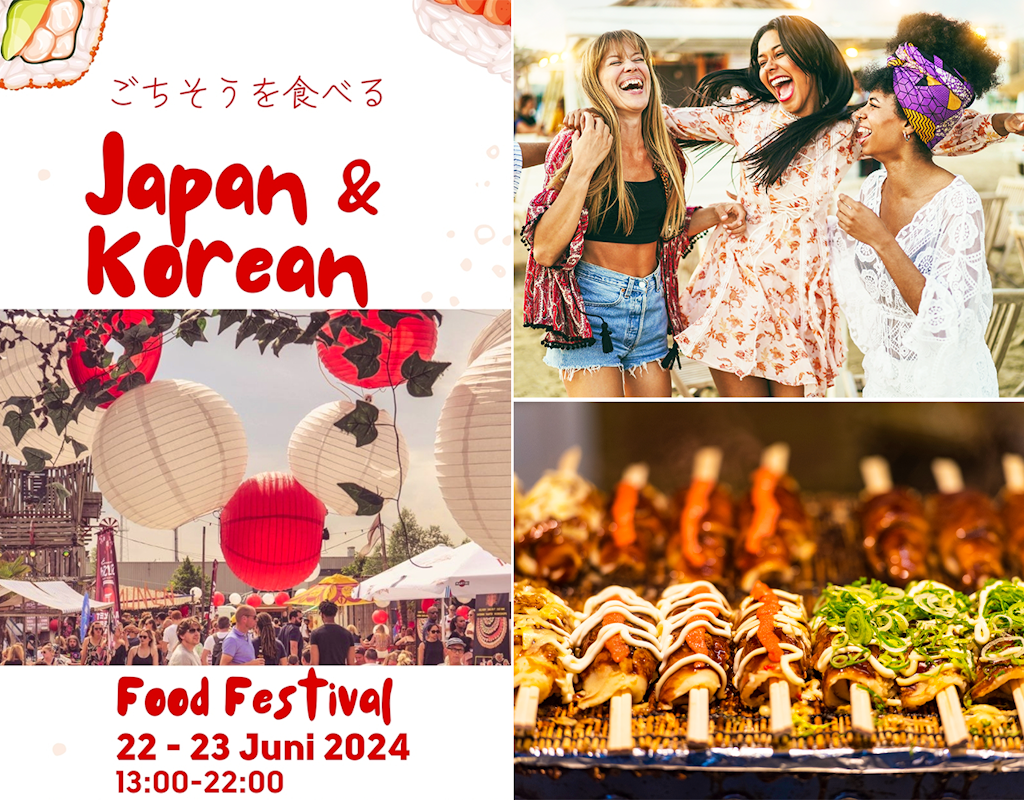 Ticket Japan & Korean Food Festival op 22 of 23 juni 2024!