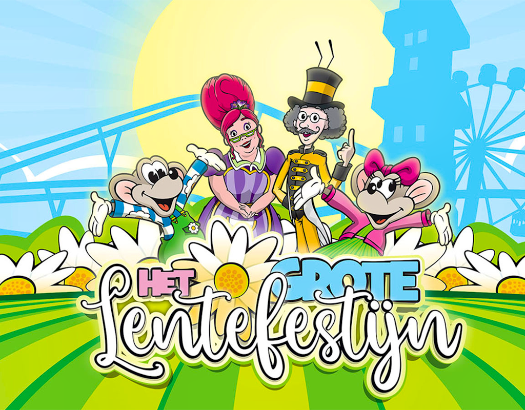 Ticket voor Het Grote Lentefestijn in Kinderpretpark Julianatoren! 