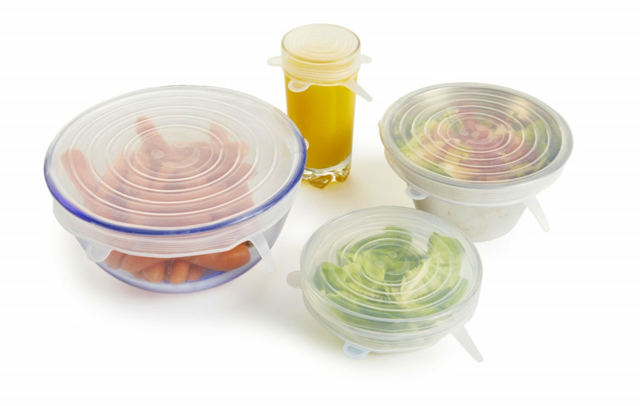 Stop het verspillen van voedsel met deze handige herbruikbare siliconen deksels - set van 12 stuks!