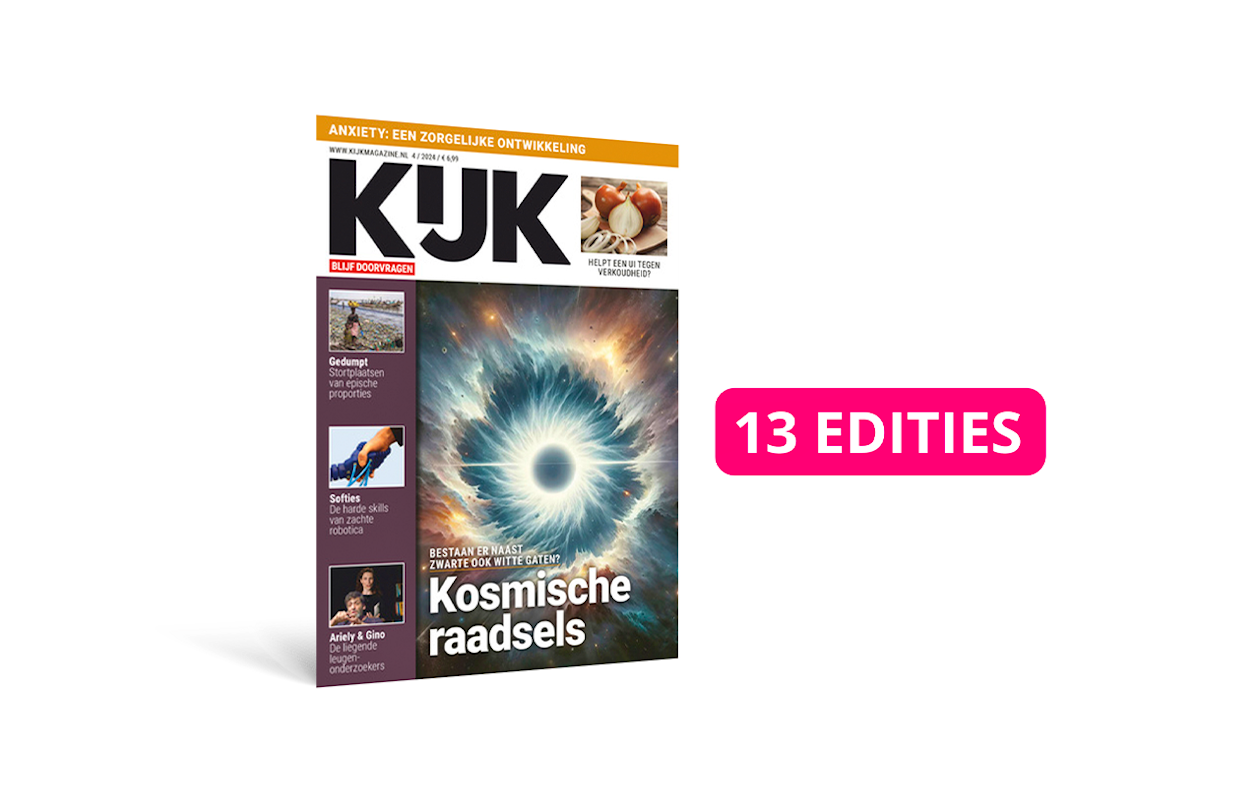 Een jaarabonnement op KIJK Magazine (13 edities)!