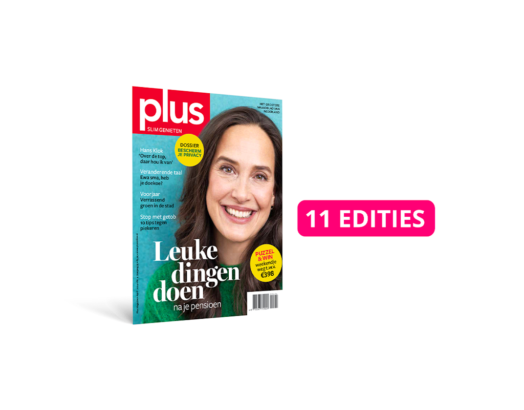 Een jaarabonnement op Plus Magazine (11 edities)!