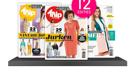 Jaarabonnement op hét modeblad van Nederland: Knipmode!