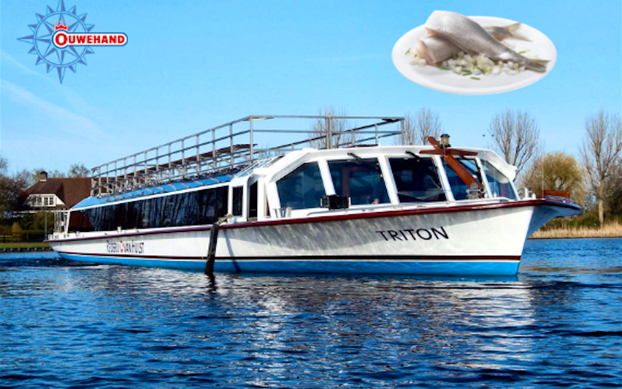 Haringvaart all-inclusive met Amsterdam Boat Cruises!