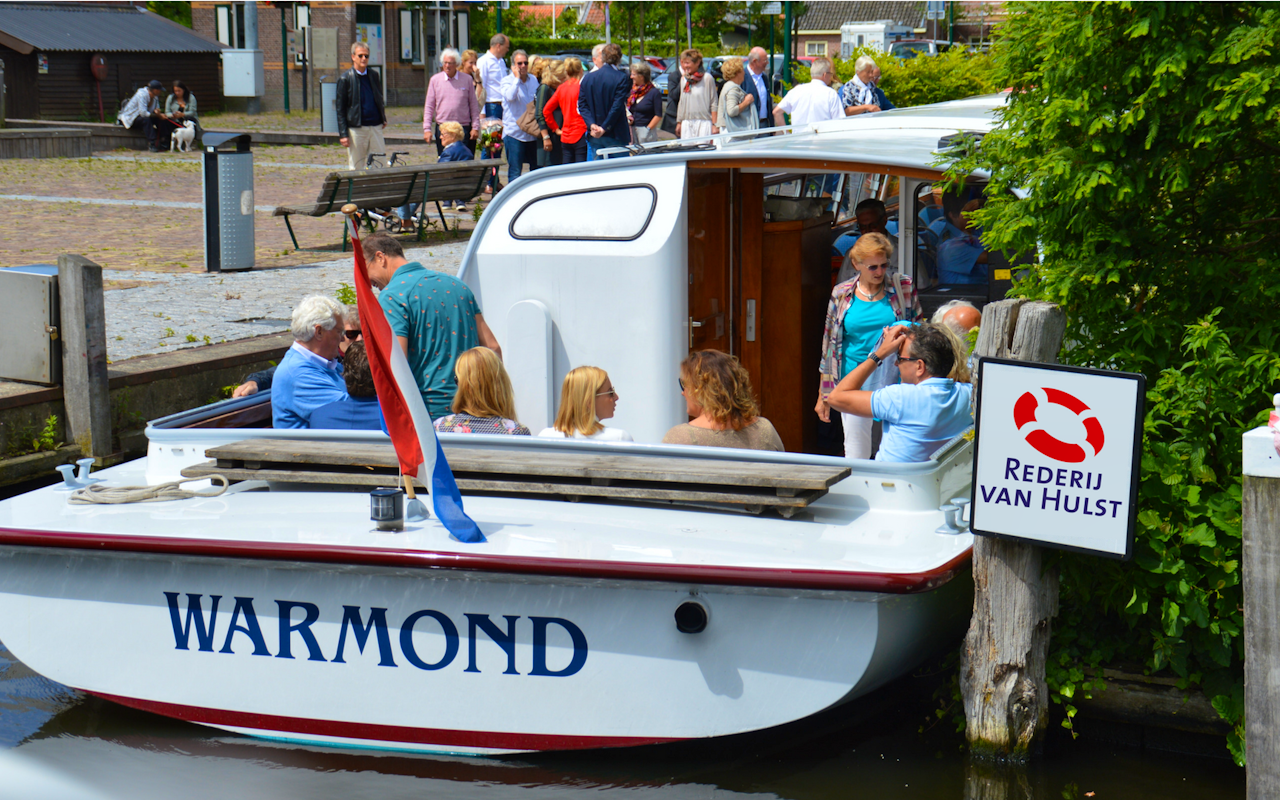 Een mooie Zomer-Herfst Cruise over de Kagerplassen vanuit Warmond met Rederij van Hulst!
