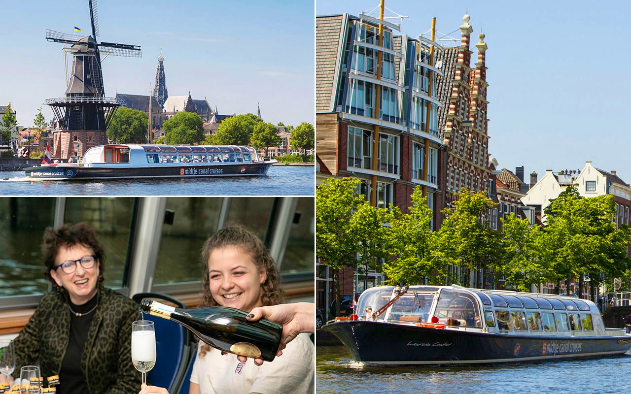 2 tickets voor Cheese & Wine Cruise door Haarlem!