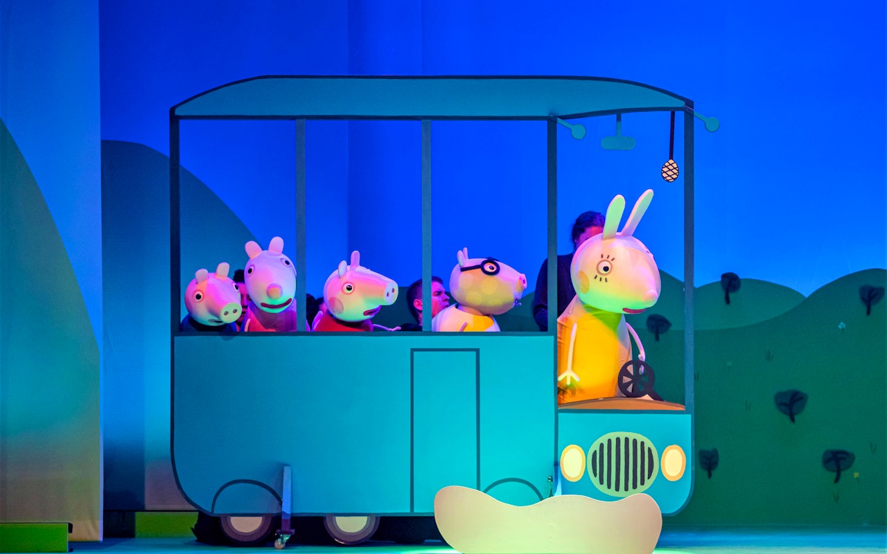 4 tickets voor de nieuwe voorstelling van Peppa Pig- Peppa's schoolreisje!
