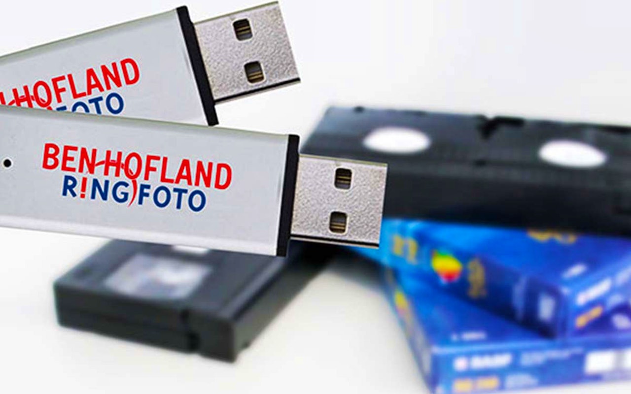 Videobanden overzetten naar USB bij Ben Hofland in Naaldwijk of Rijswijk!