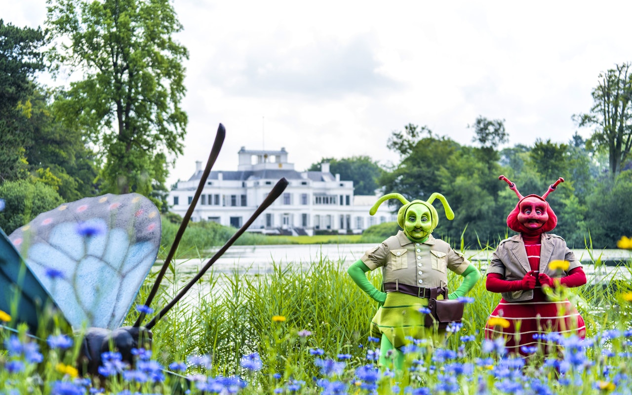 Ga met 4 personen op avontuur bij BIG INSECTS in de tuinen van Paleis Soestdijk!