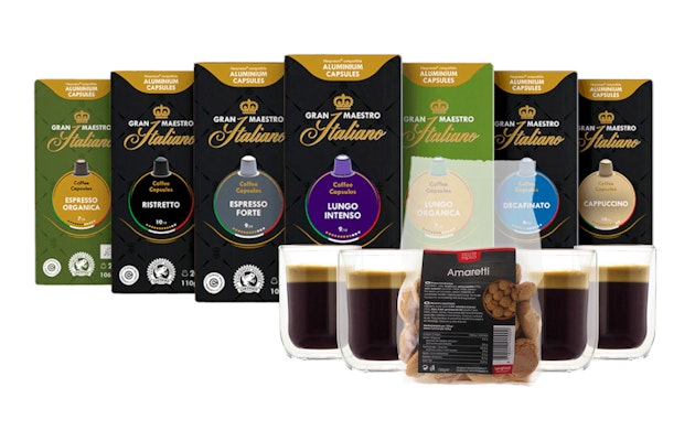 Divers nespresso pakket met acht heerlijke smaken van Koffievoordeel!