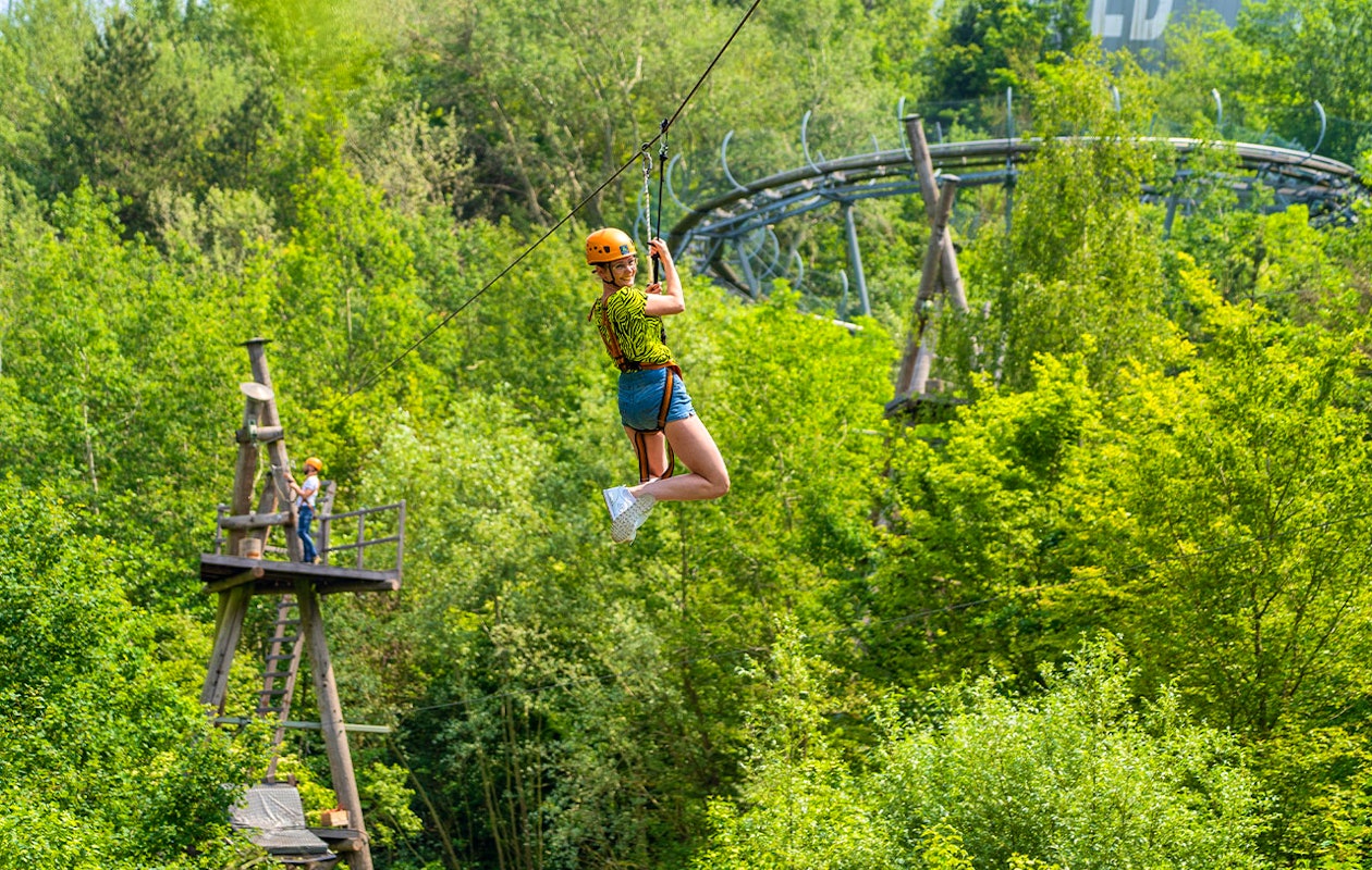 2 tickets voor Adventure Valley Landgraaf: Toegang Klimpark