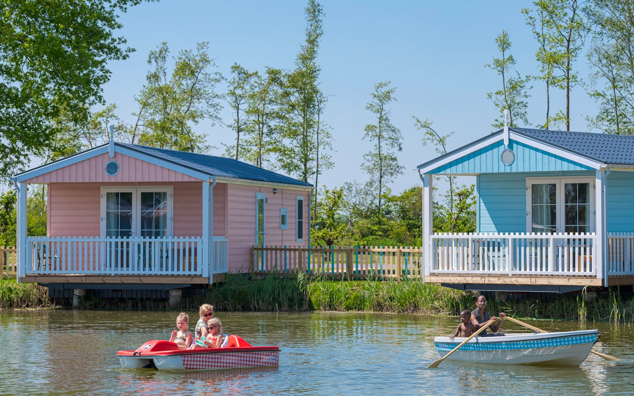 Verblijf 1 week met 6 personen in de voorjaarsvakantie in een Kinderdijk Cottage op Vakantiepark Molenwaard!