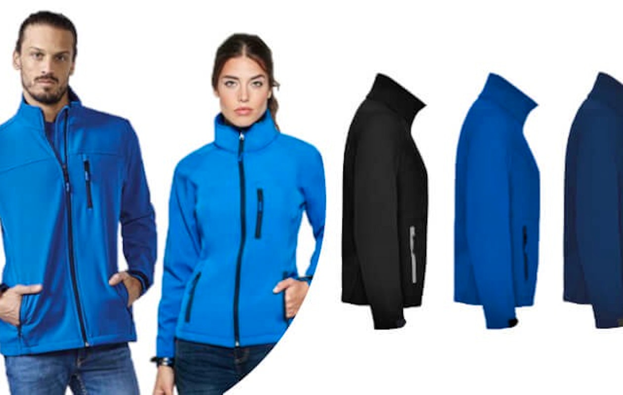 Roly softshell jackets voor dames en heren in verschillende kleuren!