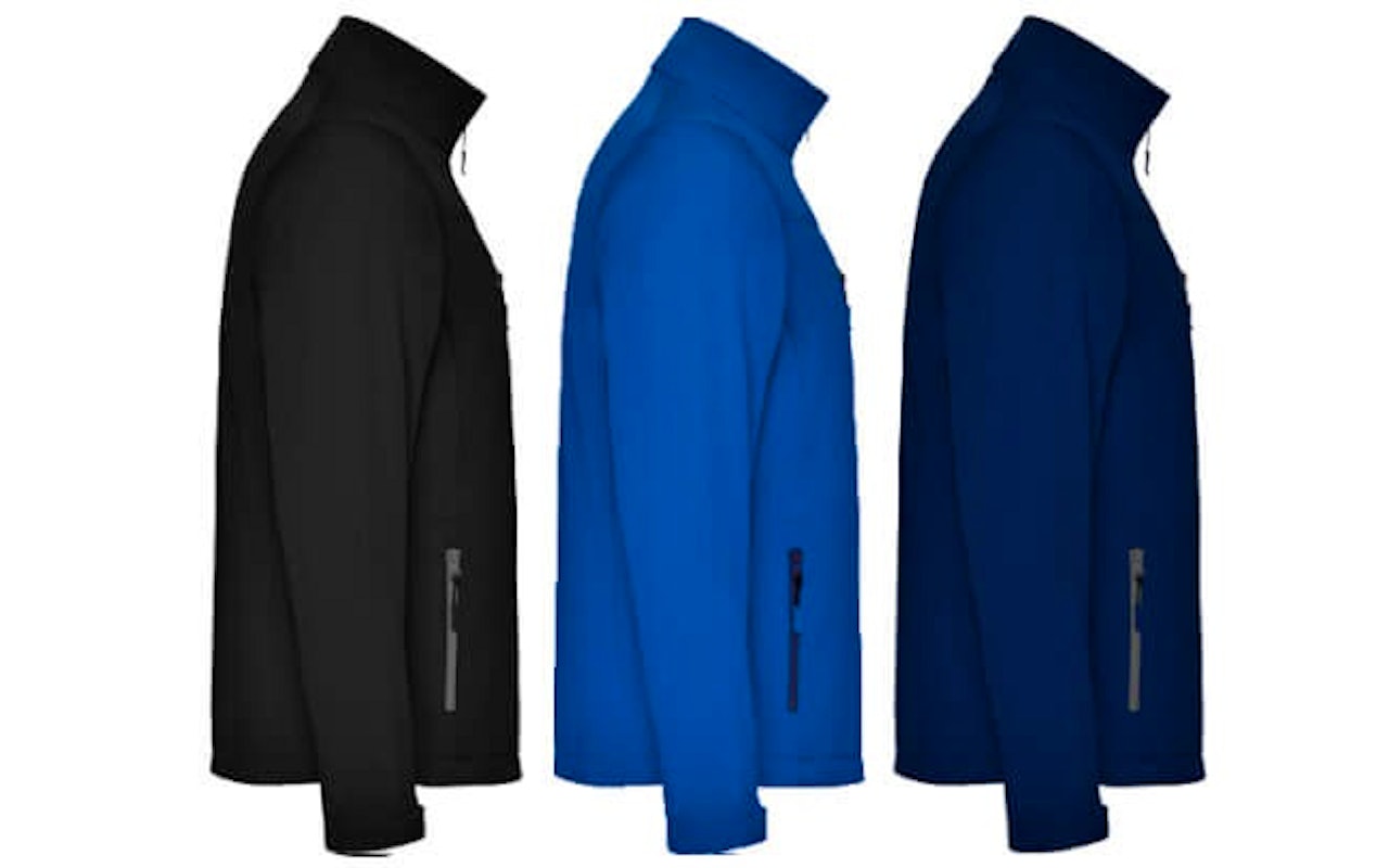 Roly softshell jackets voor dames en heren in verschillende kleuren!