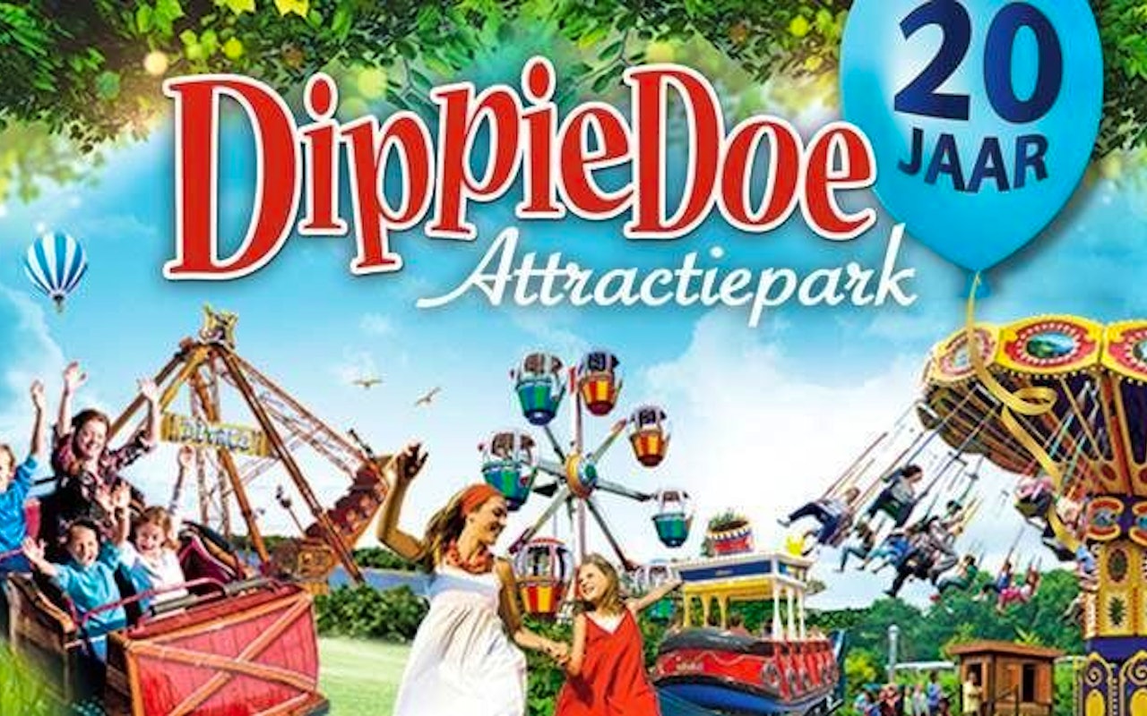 2 tickets voor Attractiepark DippieDoe!