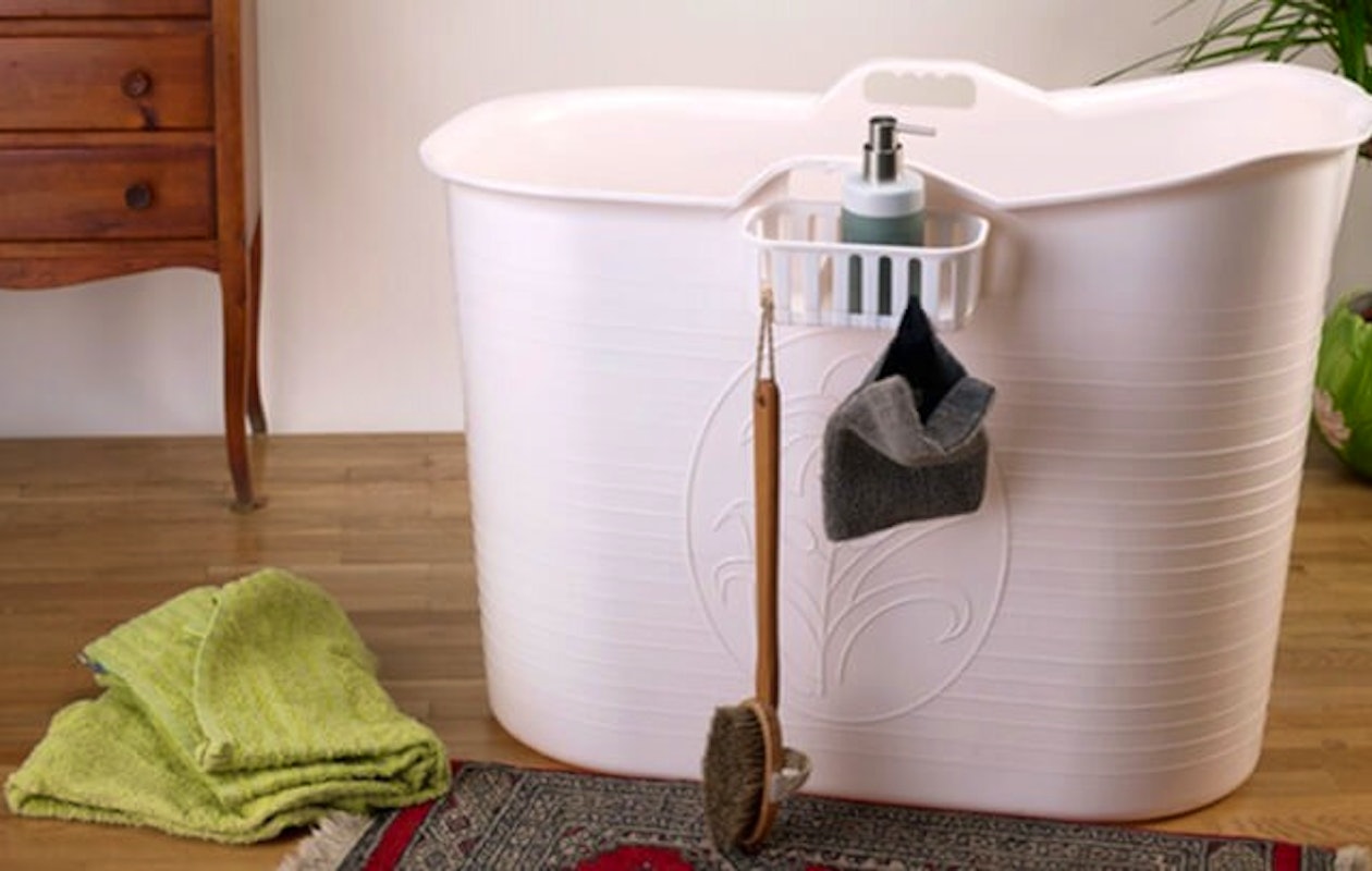 Bath Bucket mobiele badkuip voor volwassenen!