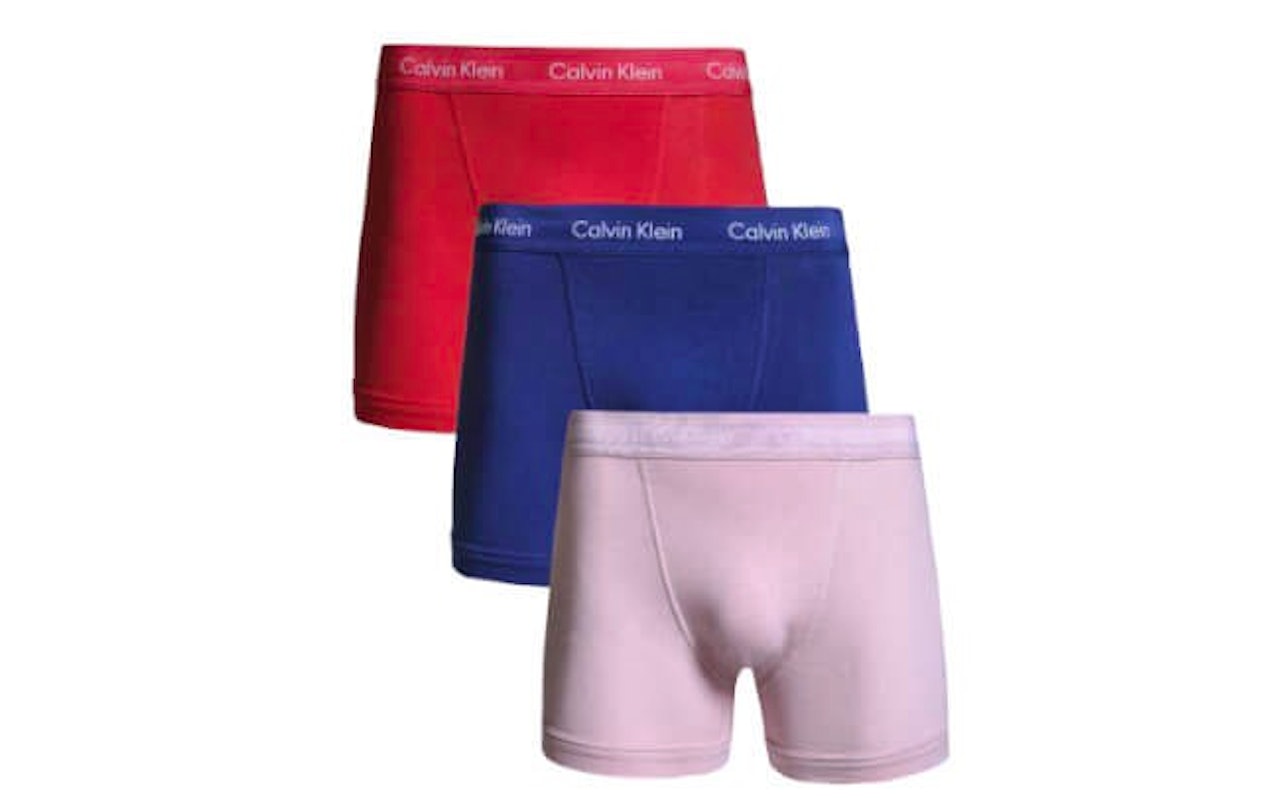 3-pack Calvin Klein trunk boxers in diverse maten en kleuren!